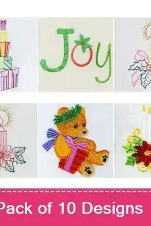 Holiday 014 Embroidery design pack by Premium Embroidery,  Embroidery Packs on EmbroideryDesigns.com Viral