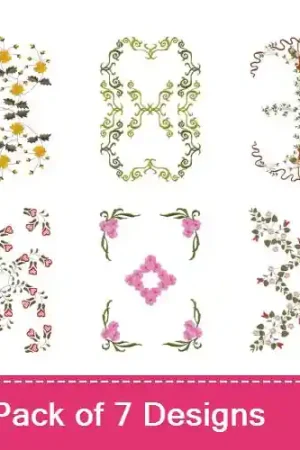 Low Price Designer Quilt Squares 1 Embroidery design pack by Stitchitize,  Embroidery Packs on EmbroideryDesigns.com