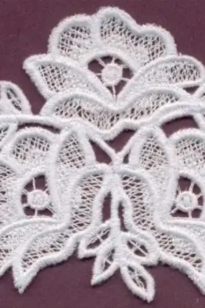 Final Sale Floral Italian Lace Embroidery Design