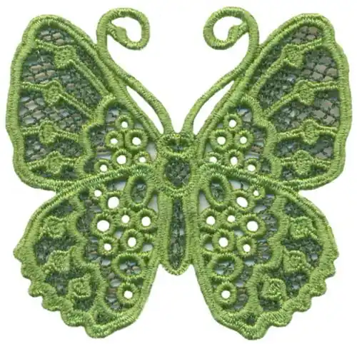 Lace Butterfly Embroidery Design Direct From Factory