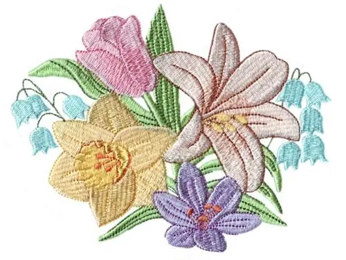 Hassle-Free Returns Spring Season Quilting Embroidery Design