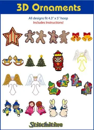 3D Ornaments Embroidery Project Best Price