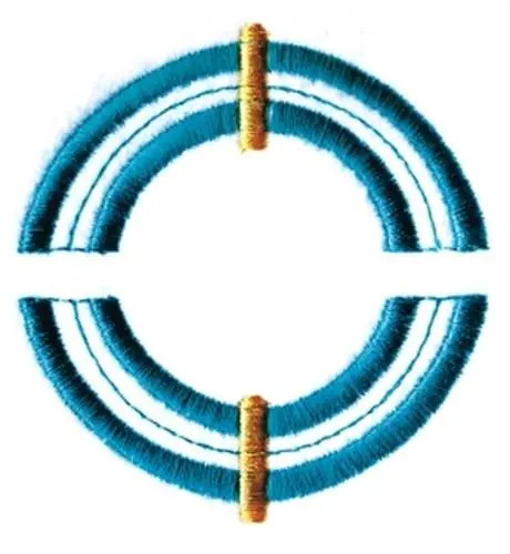 Stylized Alphabet O Embroidery Design Discount
