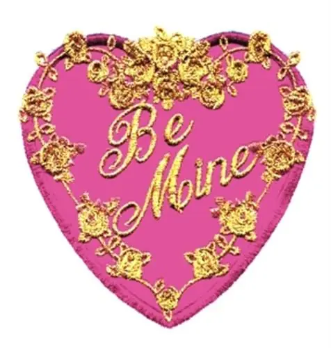 Be Mine Valentine Embroidery Design Buy Direct