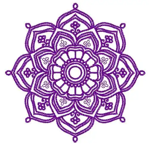 Mandala Embroidery Design Limited Edition