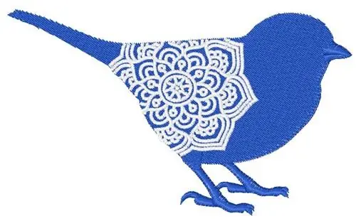 Bird Mandala Embroidery Design Bargain