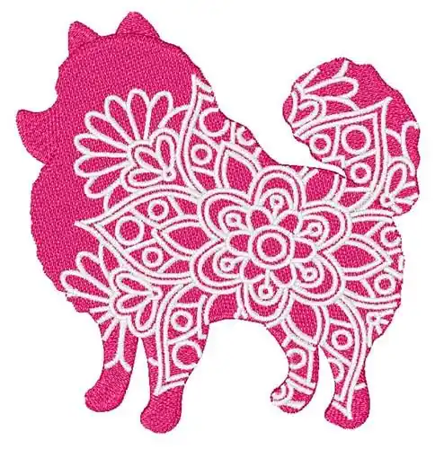 Trusted Brand Pomeranian Embroidery Design