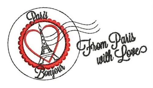 From Paris Embroidery Design Exclusive