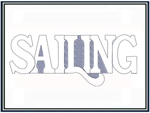 Best Price Sailing Embroidery Design