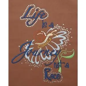 Life Is Journey - Embroidery Collection Money Back Guarantee