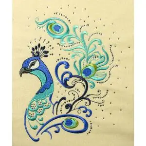 Clearance Peacock - Embroidery Collection