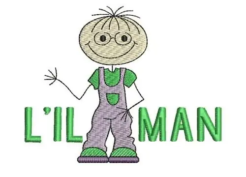 Exclusive Offer Lil Man Embroidery Design
