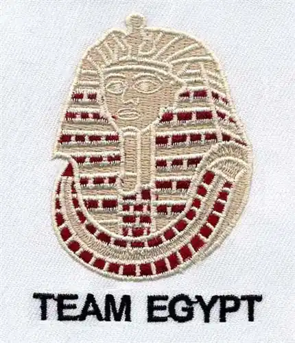 Egyptian King Embroidery Design Low Price