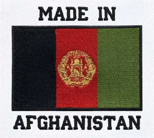 Special Offer Made in Afghanistan Embroidery Design