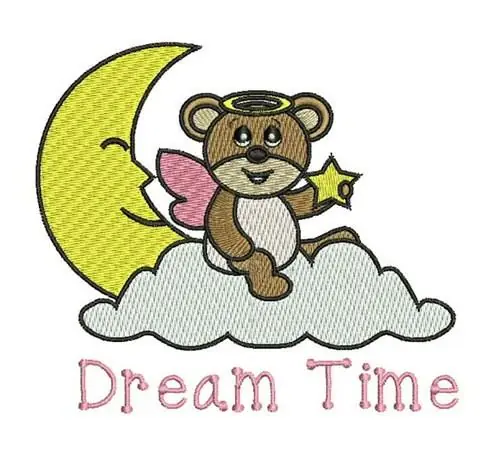 Authentic Dream Time Embroidery Design