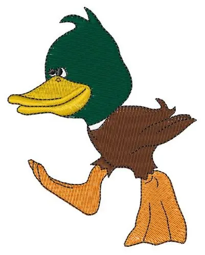 Cartoon Mallard Embroidery Design Limited Offer