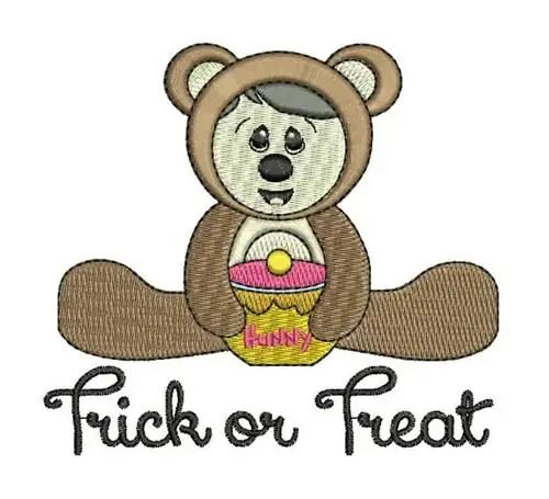 Trick Or Treat Embroidery Design Bulk Order