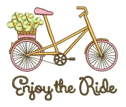Enjoy The Ride Embroidery Design Best Seller