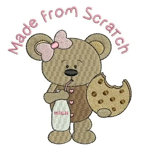 Original Made From Scratch Embroidery Design