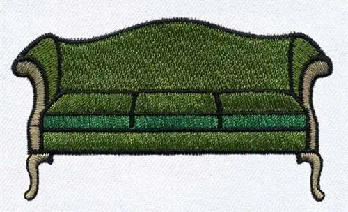 Factory Price Colonial Couch Embroidery Design