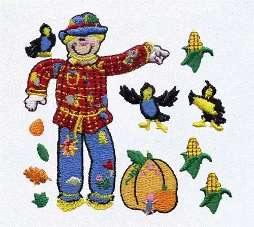 Best Choice Scarecrow Embroidery Design