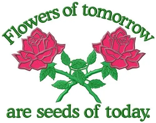 Flowers Tomorrow Embroidery Design Mega Sale