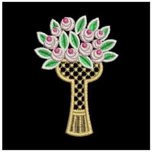 Special Offer FSL Pretty Roses Embroidery Design