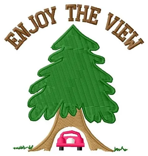 Enjoy View Embroidery Design Deal