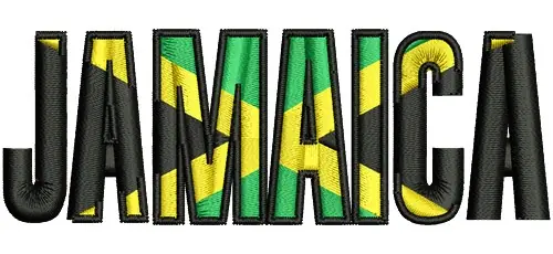 Sale Jamaica Embroidery Design
