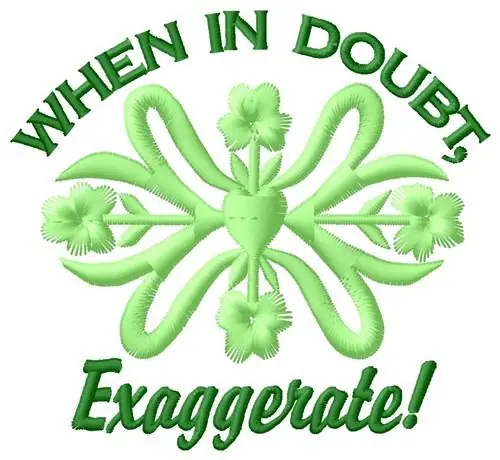 Cheap Exaggerate Embroidery Design