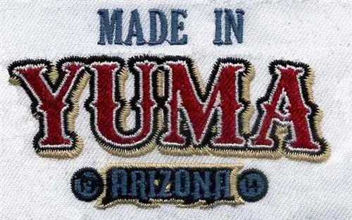 YUMA Arizona Embroidery Design Editor’s Pick