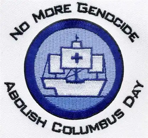 Editor’s Pick Columbus Day Embroidery Design