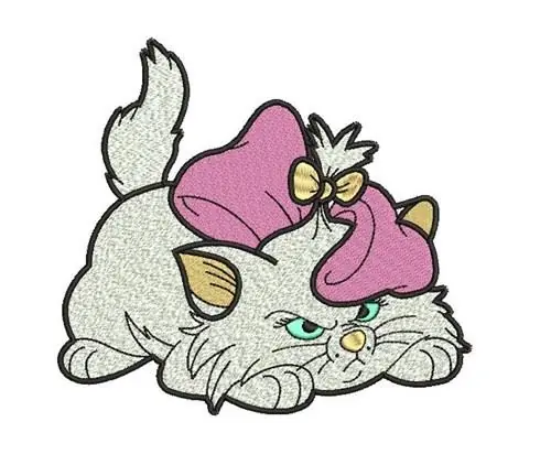 Angry Marie Embroidery Design Limited Offer