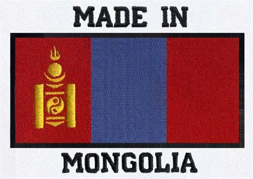 Big Sale Made in Mongolia Embroidery Design