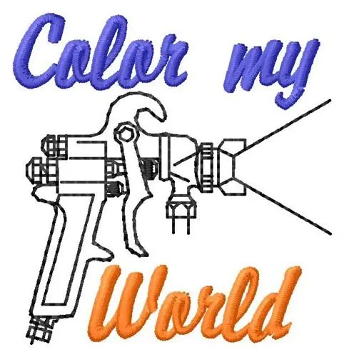 New Arrival Color World Embroidery Design