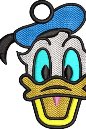 FSL Donald Duck Embroidery Design Secure Checkout