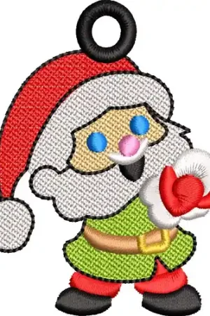 Certified FSL Santa Embroidery Design