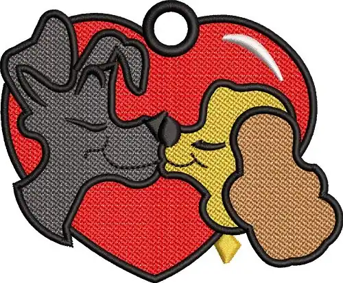 Big Sale FSL Puppy Love Embroidery Design