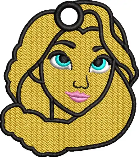 Seasonal Sale FSL Rapunzel Embroidery Design