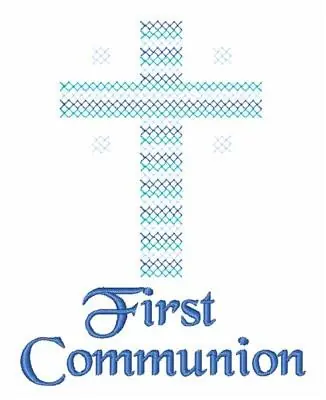 First Communion Embroidery Design Cheap