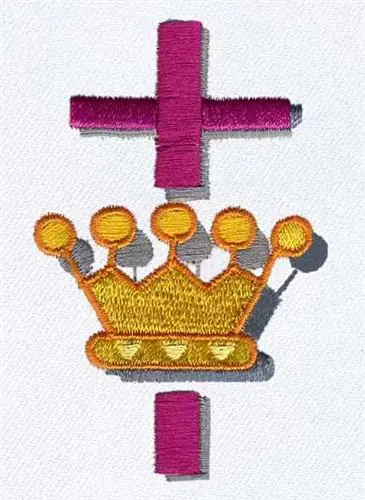 Direct From Factory Church Logo Embroidery Design