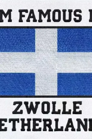 Zwolle, Netherlands Flag Embroidery Design Wholesale