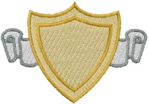 Last Chance SHIELD Embroidery Design