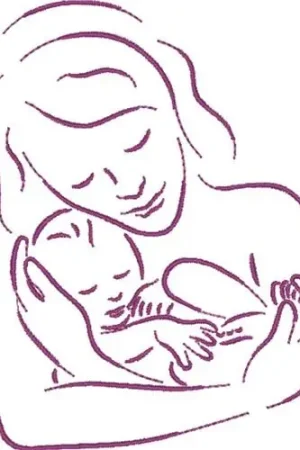 Mama & Baby Embroidery Design Flash Sale