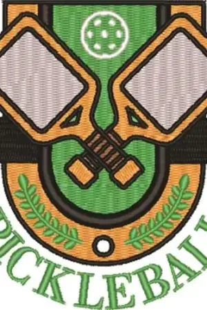 Best Seller Pickleball   Embroidery Design