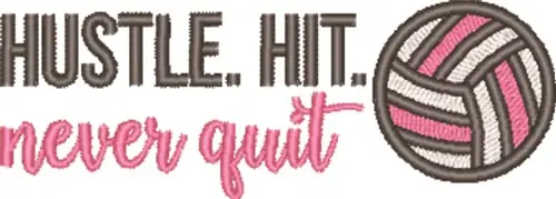 Hustle Hit Embroidery Design Don’t Miss Out