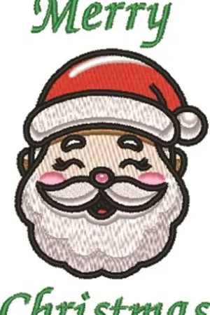 Merry Christmas Embroidery Design While Supplies Last